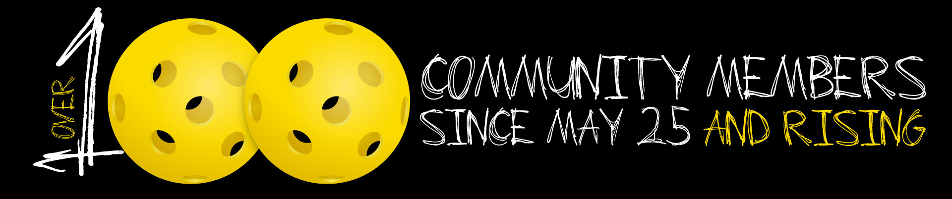 FAST GROWTH OF COMMUNITY