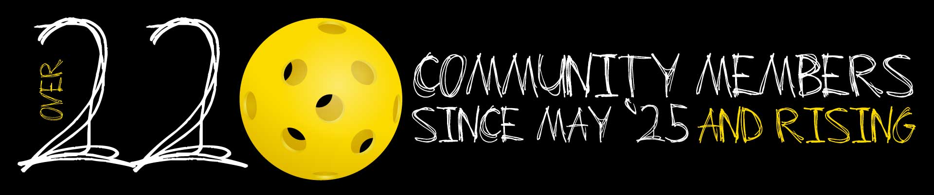 FAST GROWTH OF COMMUNITY
