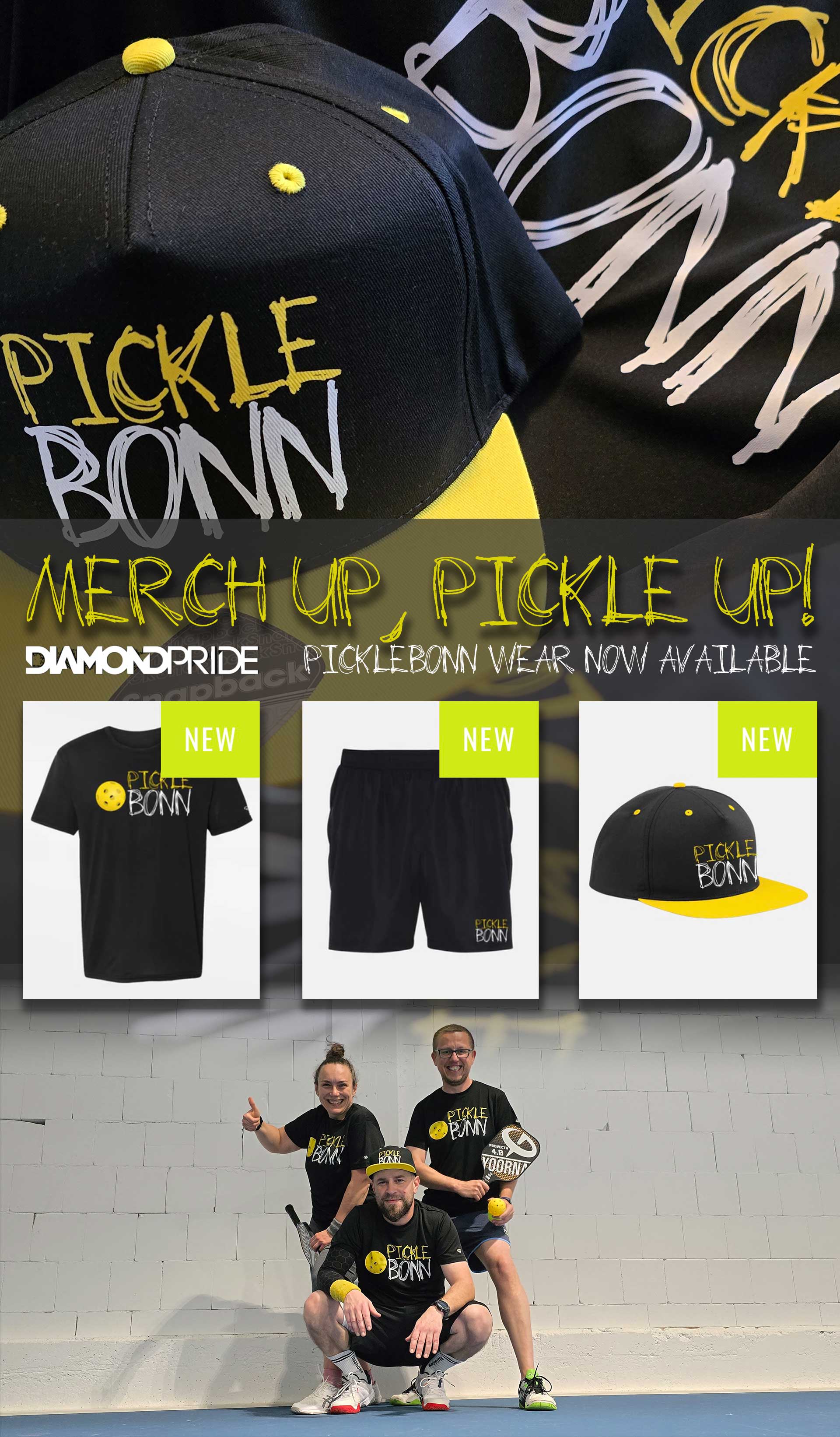 GET OUR MERCH FROM DIAMOND PRIDE